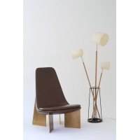 <a href=https://www.galeriegosserez.com/gosserez/artistes/bertrand-gravier-elise-gabriel-.html>Elise Gabriel & Bertrand Gravier</a> - Les Perchées - Floor lamp